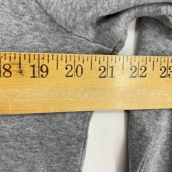 Karen Scott Womens Large Long Sleeve T-Shirt Gray Embellished Christmas Dog - Picture 9 of 10